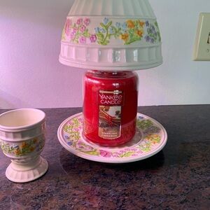 Yankee Candle Flower Candle Lamp